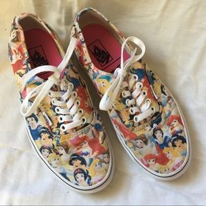 Vans Disney Princess lace ups RARE